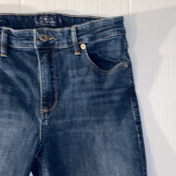 Lucky Brand Bridget Skinny Junior’s Size 7 W Denim Blue Jeans - Picture 5 of 12